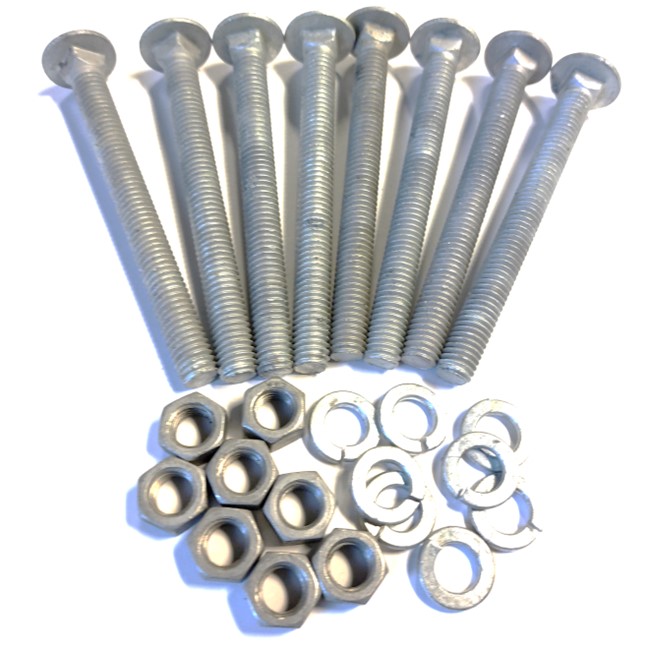 Ensemble de boulons de carrosserie  3/8'' x 4'' - 0014-4