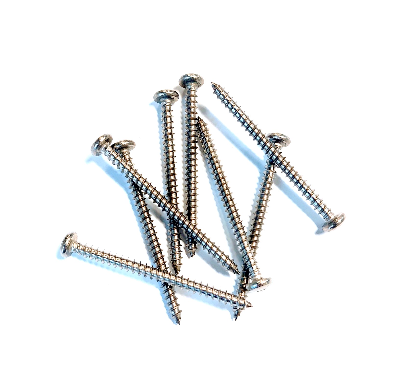 Vis à tête bombée 2-1/2'' en acier inoxydable pour quais en bois  - 30082
